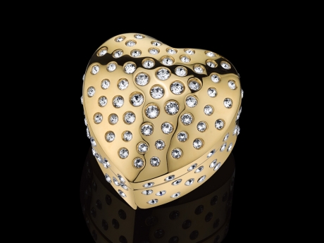 Sempre Heart - 24k Gold