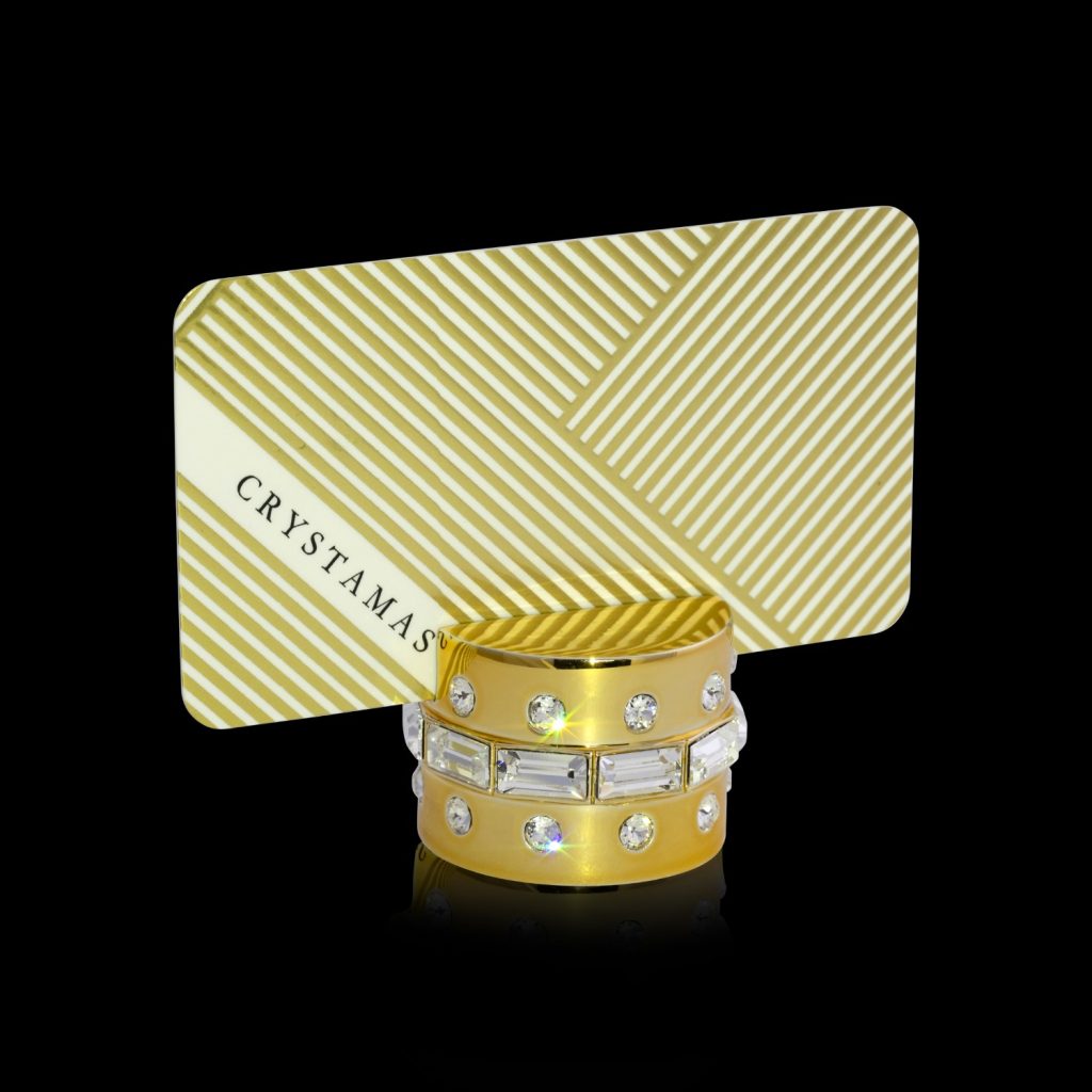 gold card holder