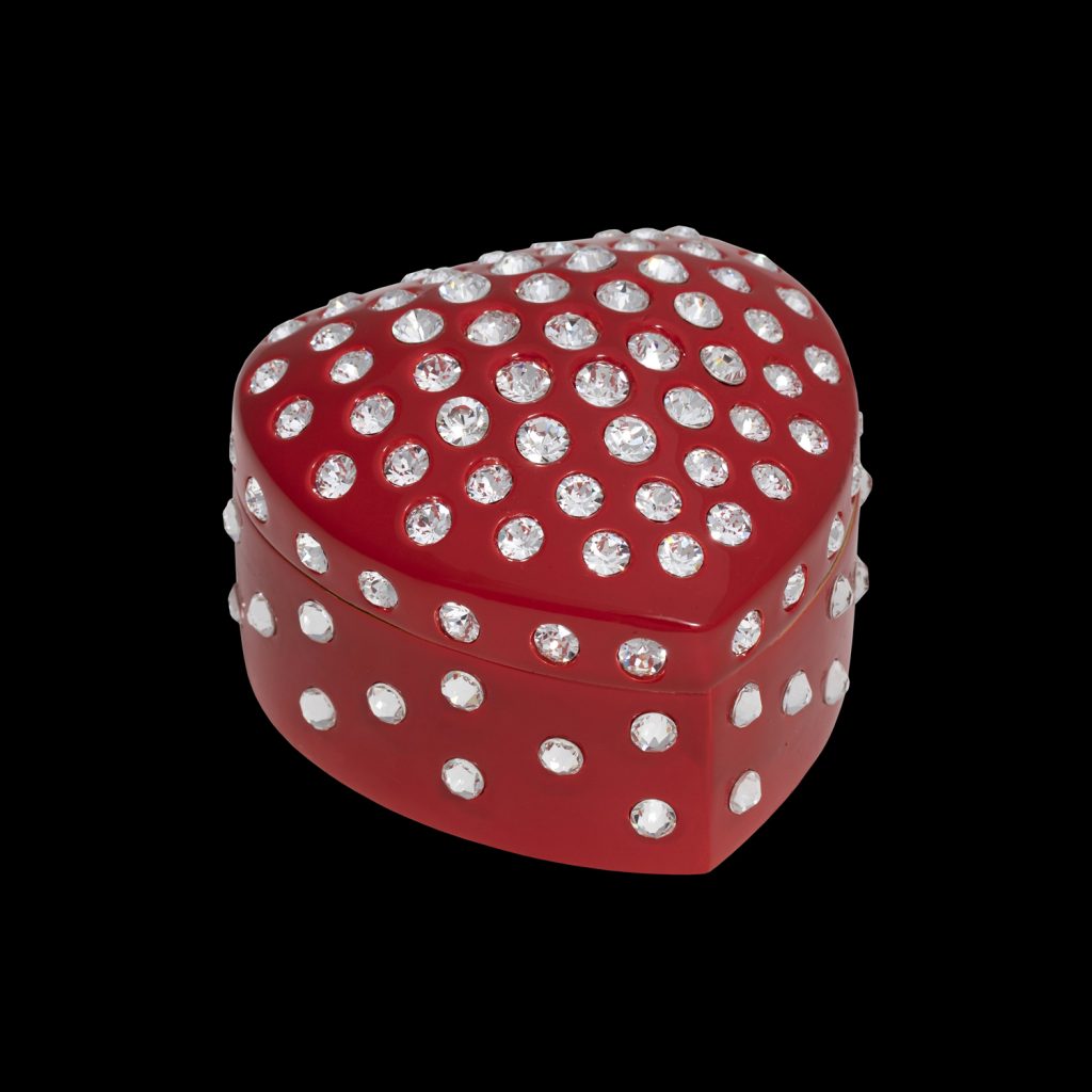 Sempre Heart Red Crystamas