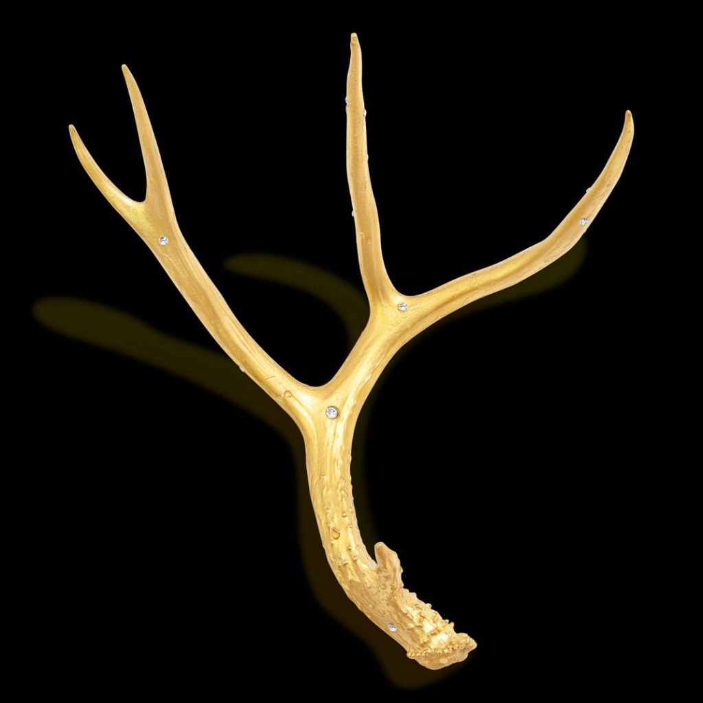 Gold Deer Antler - Medium