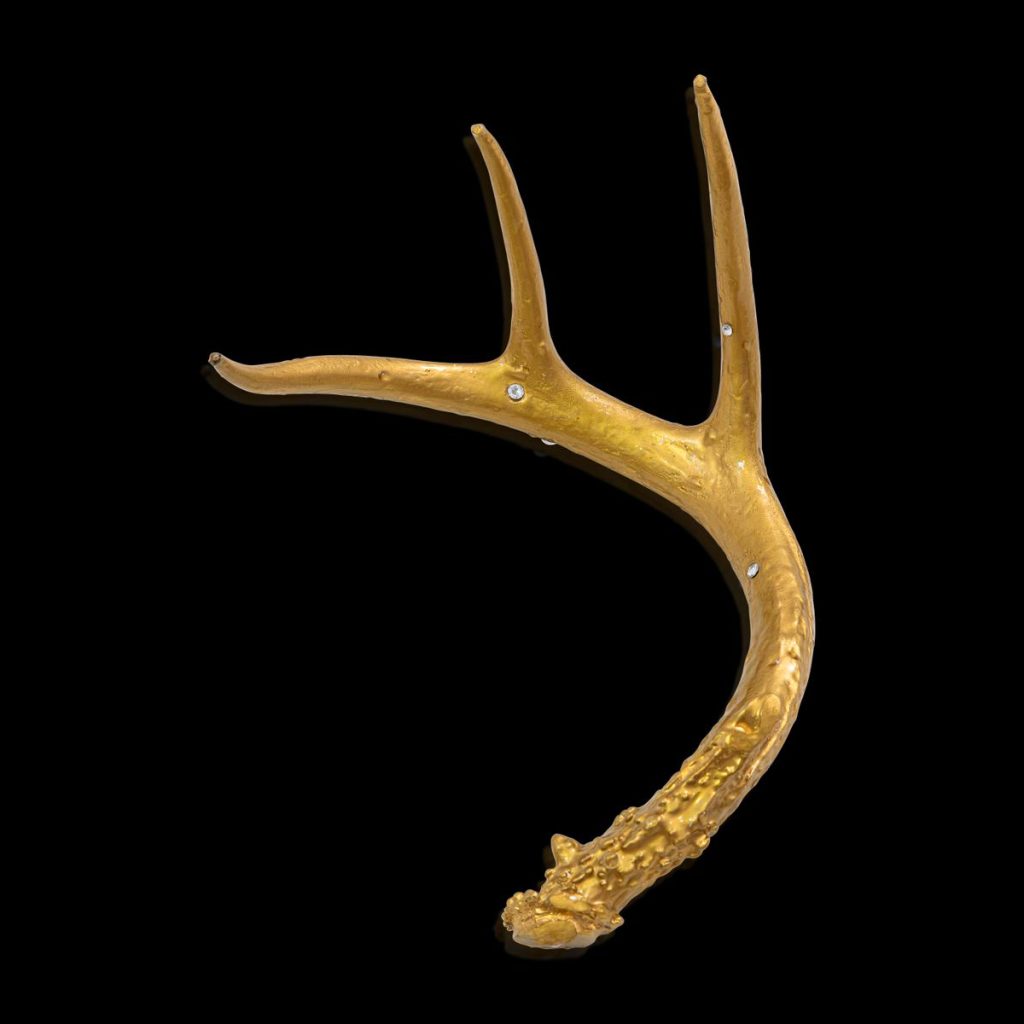 Gold Antler - Display Center Piece