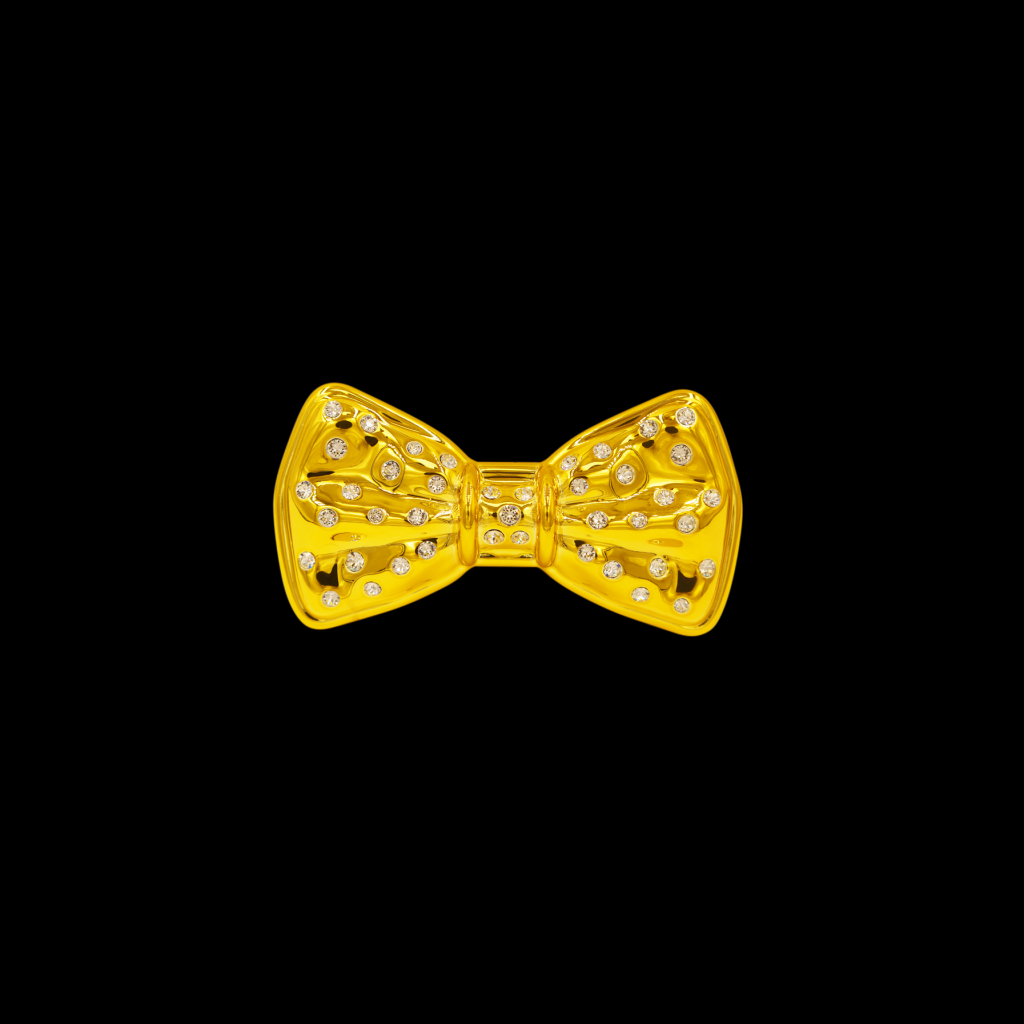 Bowtie of Bling Gold